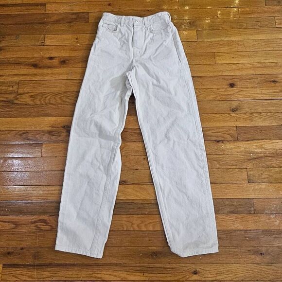 COS High Rise Tapered Full Length Jeans Women 24 - Picture 1 of 8
